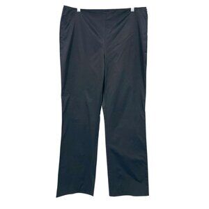 Banana Republic Satin Stretch Trouser Pants Dark Navy Blue Size 14 NWT